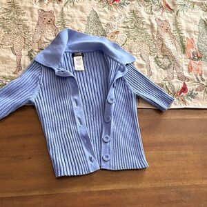 Blue Button Down Kids Shirt